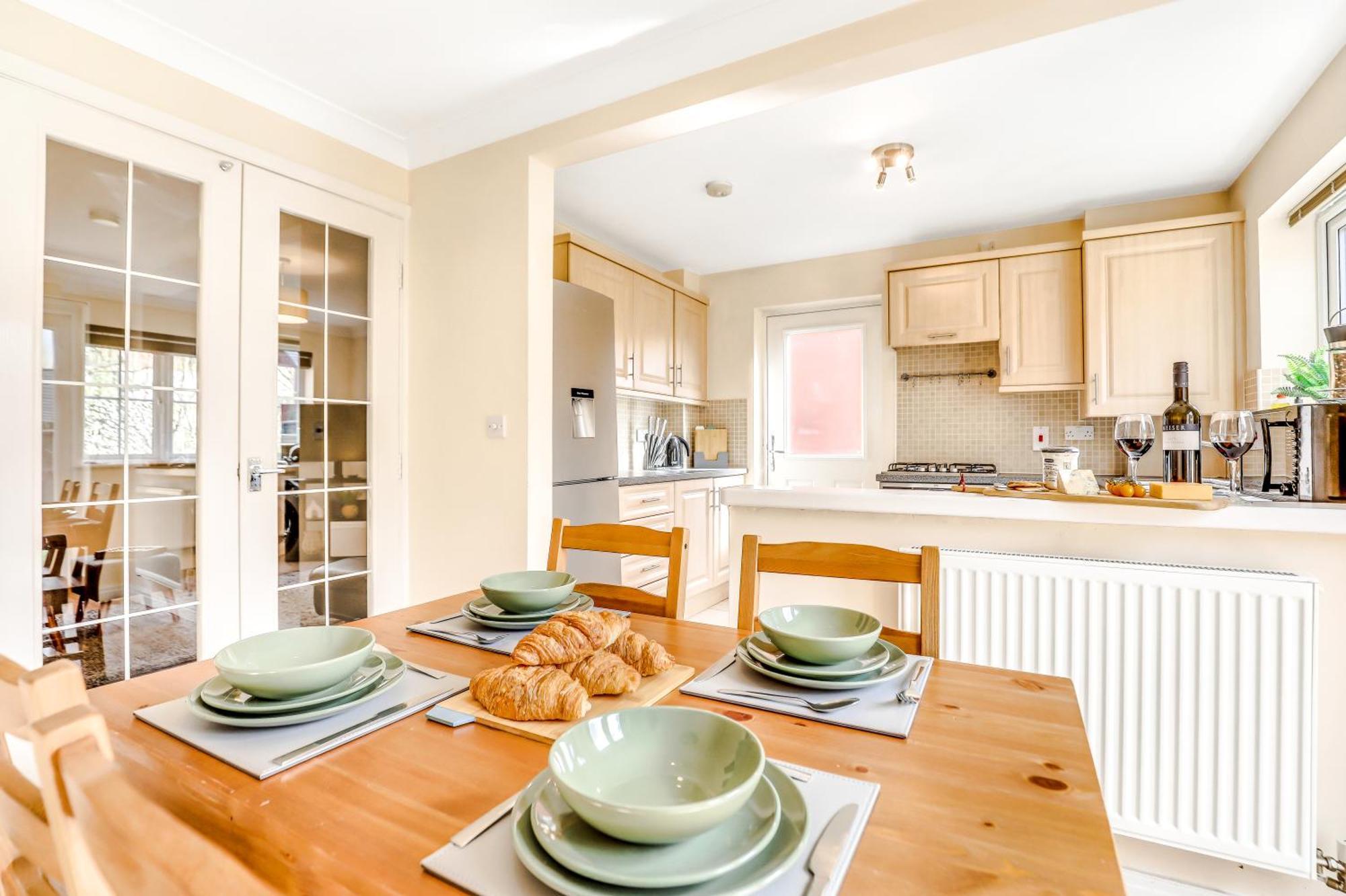 Silver Stag Properties, 3 Bedroom W Parking And Garden Smisby Buitenkant foto