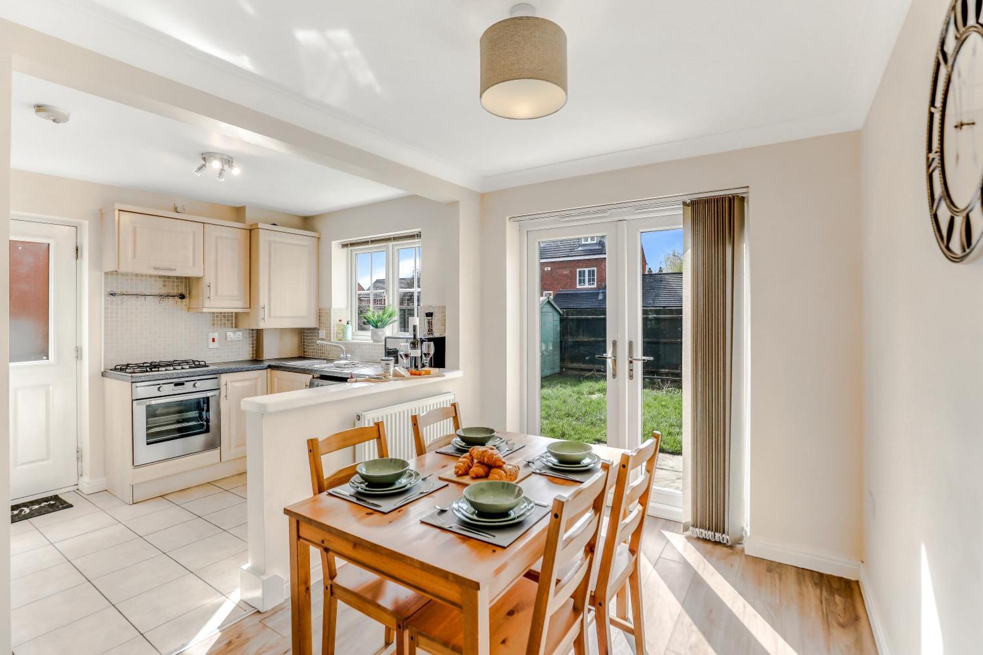 Silver Stag Properties, 3 Bedroom W Parking And Garden Smisby Buitenkant foto