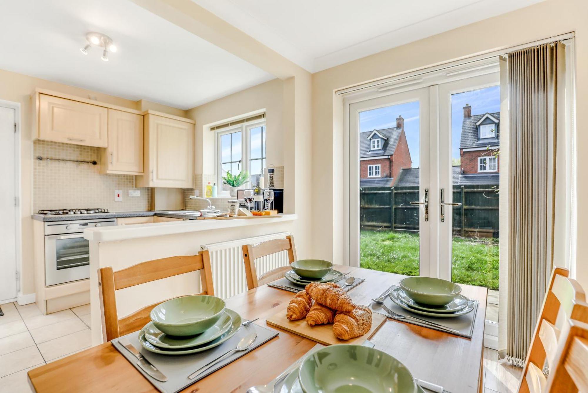 Silver Stag Properties, 3 Bedroom W Parking And Garden Smisby Buitenkant foto